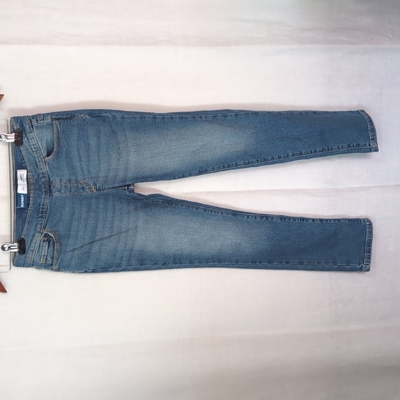 Old Navy Medium Light Wash Skinny Jean Size Large 10-12 - Picture 1 of 5
